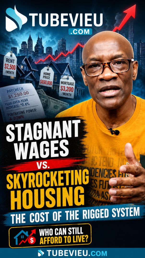 3. Stagnant Wages and Skyrocketing Housing: The Cost of the Rigged System.